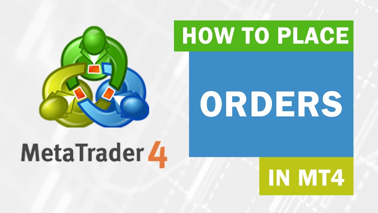 Metatrader 4  ► How to Place Order in MT4 ● XM Tutorial