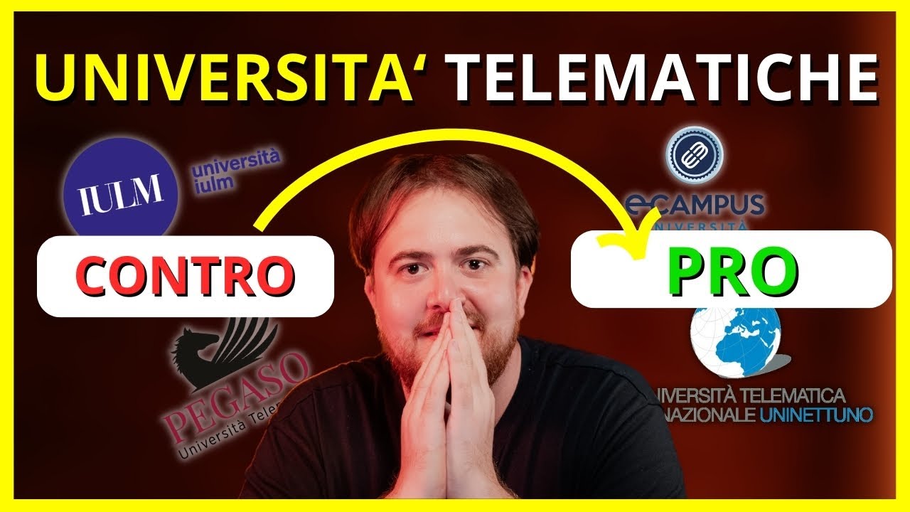 Università ONLINE 💻: Pro e Contro - LA VERITA' sulle Università Telematiche