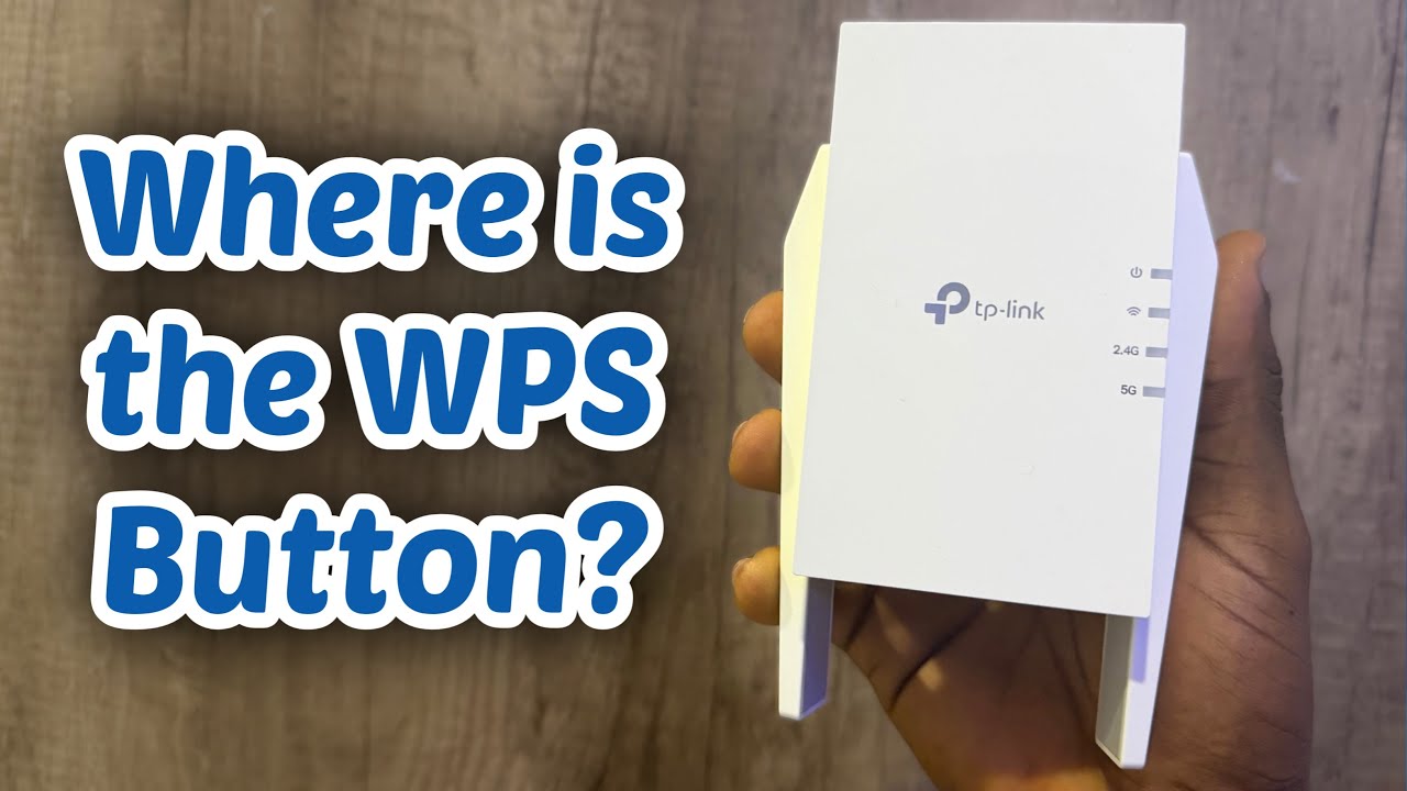 Где находится кнопка WPS на расширителе WiFi TP Link?