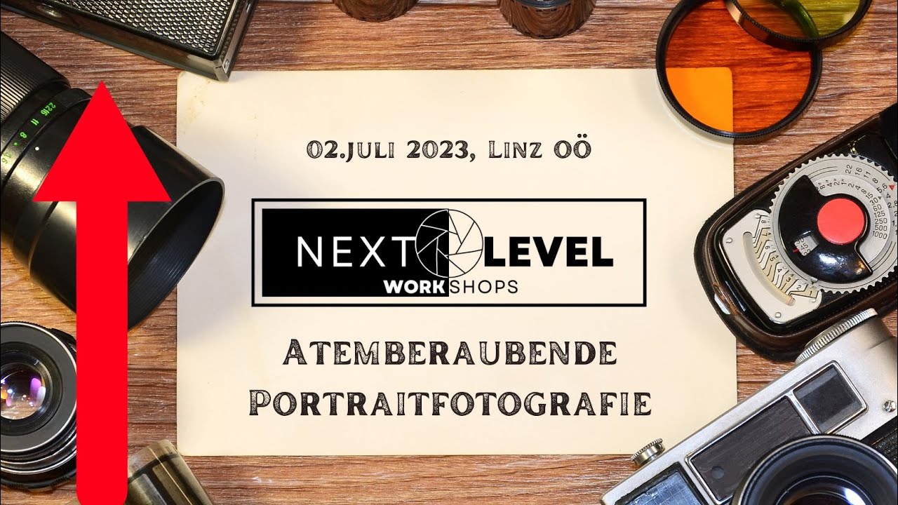 Next Level Fotoworkshop: Schaffe atemberaubende Portraits!