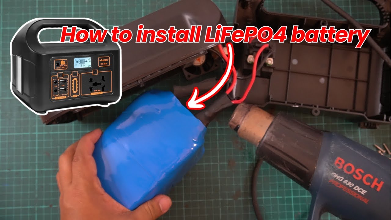 NSS Powerstation battery upgrade to LiFePO4