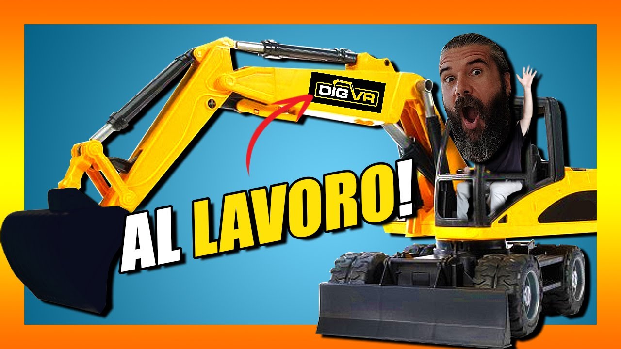 Guido un escavatore in VR con Dig VR | Gameplay