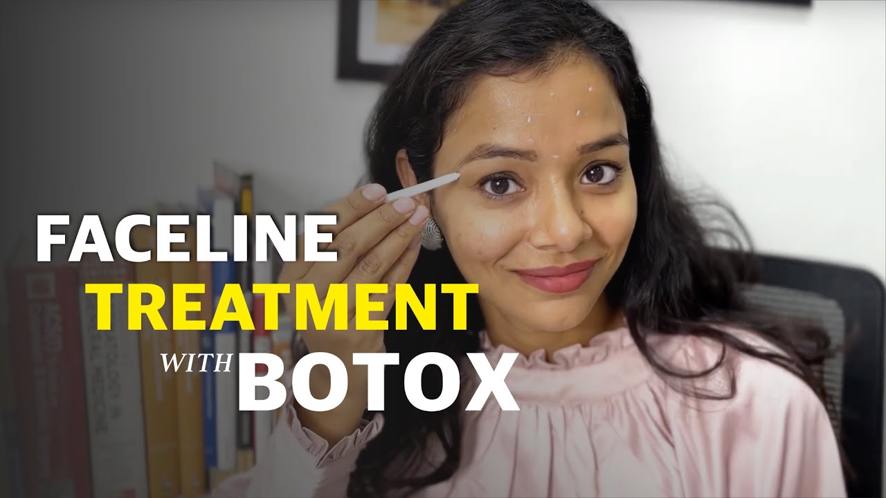 Facelines Treatment with Botox  #skincare #skincaretips #skincareclinicbhopal