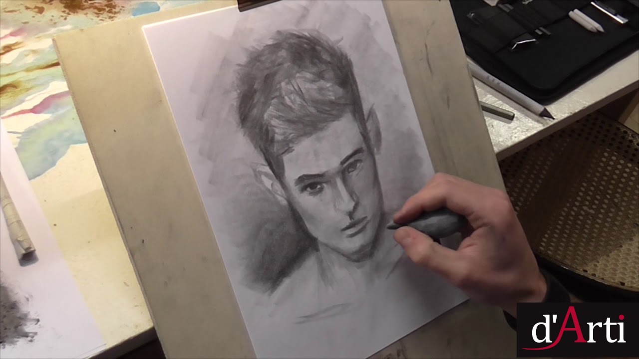 disegno sfumini grafite
