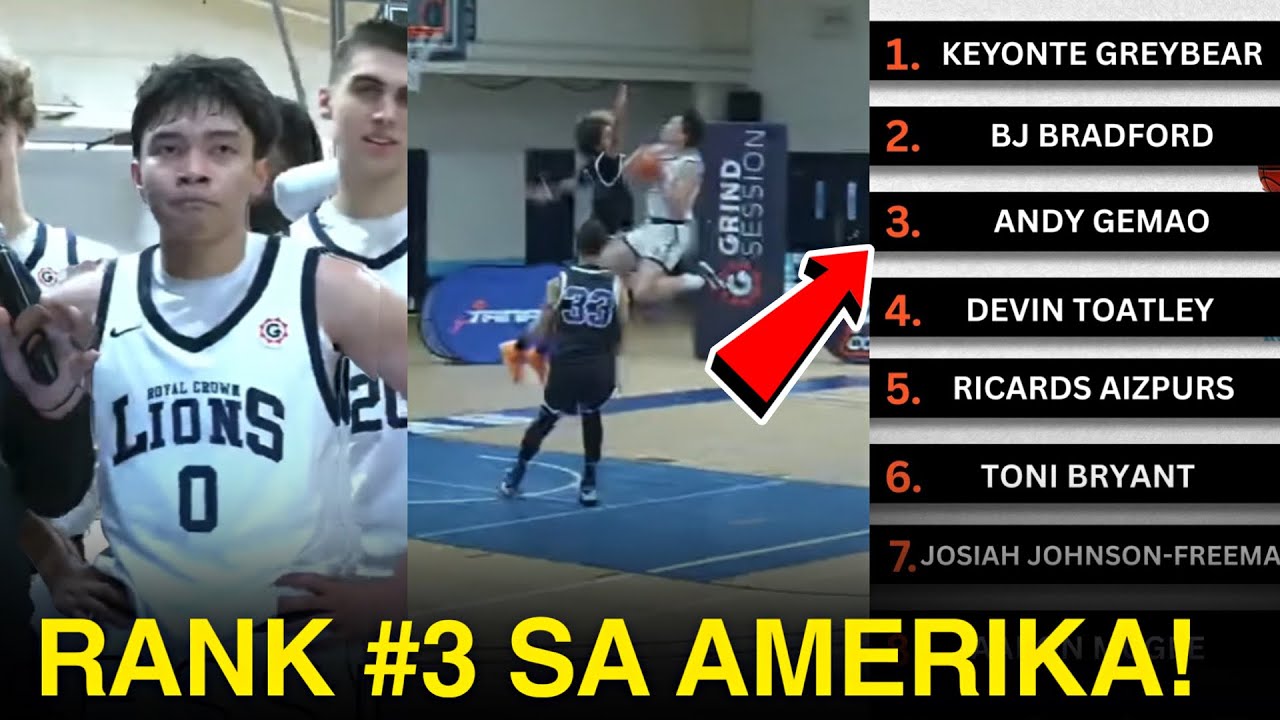 Rank 3 si Andy Gemao sa Amerika! Showtime ang Batang Mamaw!, Acrobatic Layup!