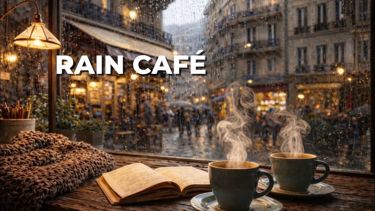 Rainy Coffee Shop Chillhop Beats for Deep Focus & Study Cozy Rain Ambience