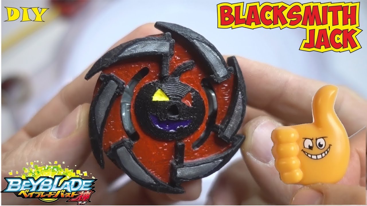 Beyblade ⚙️  Джек Кузнец   Фирменный Бейблэйд Вибух 