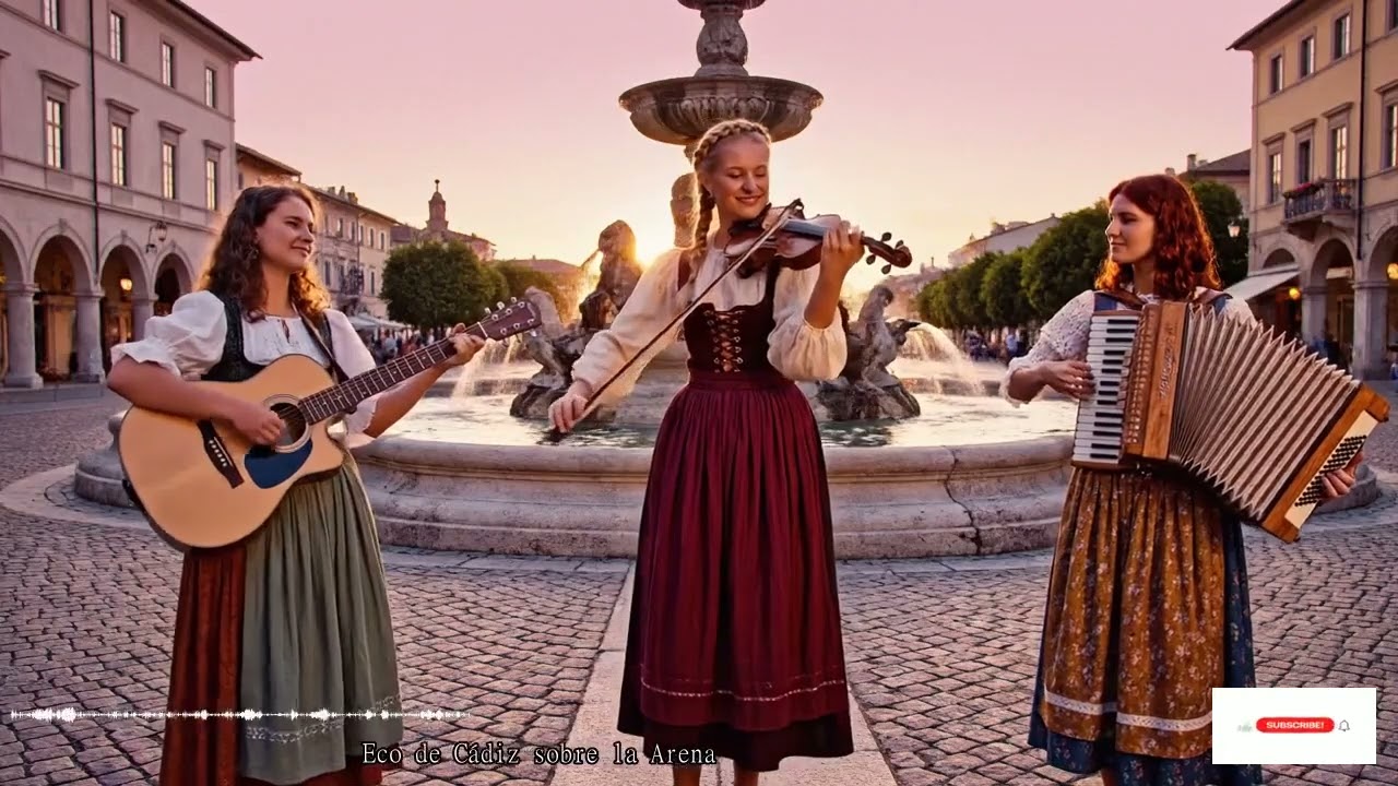 Sombras Que Bailan Al Alba – Guitarra, Cajón Y Acordeón En Calor Andaluz
