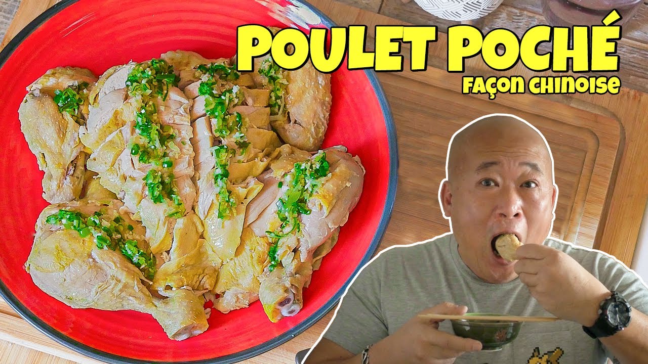 Poulet poché façon chinoise - Le Riz Jaune