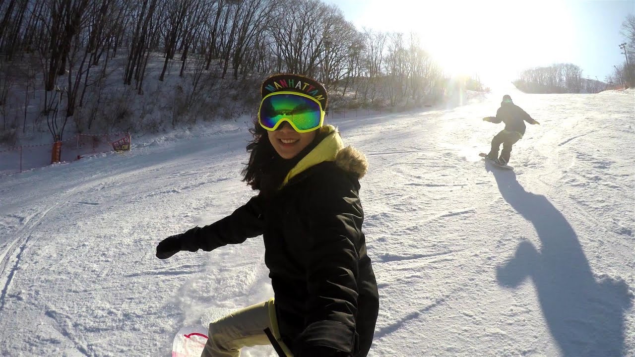 Rider JH (Gopro & Feiyu G4 3-Axis Gimbal- FY-G4) Snowboard
