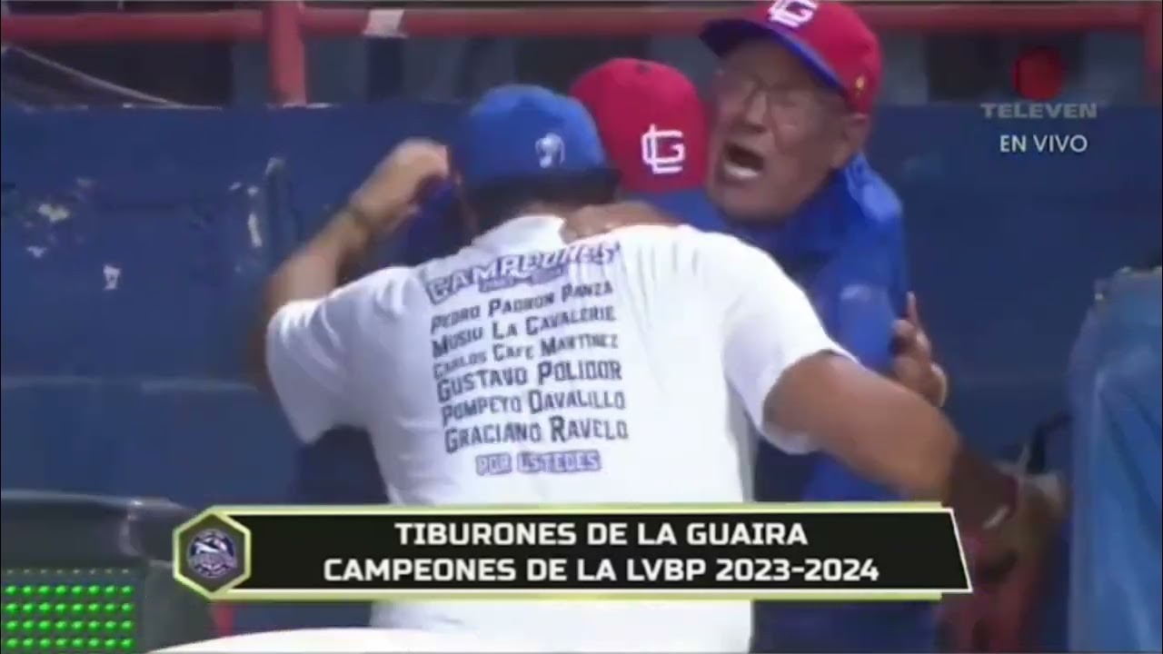 Reacciones de narradores deportivos, Tiburones de la Guaira campeones 2024