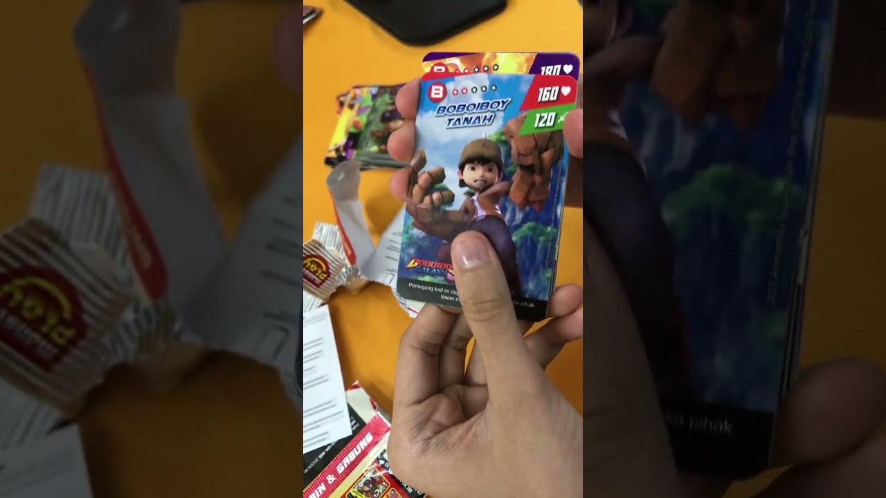 Buka Monsta Boboiboy Galaxy Card Pek Rumble Pertama Kali #boboiboygalaxycard