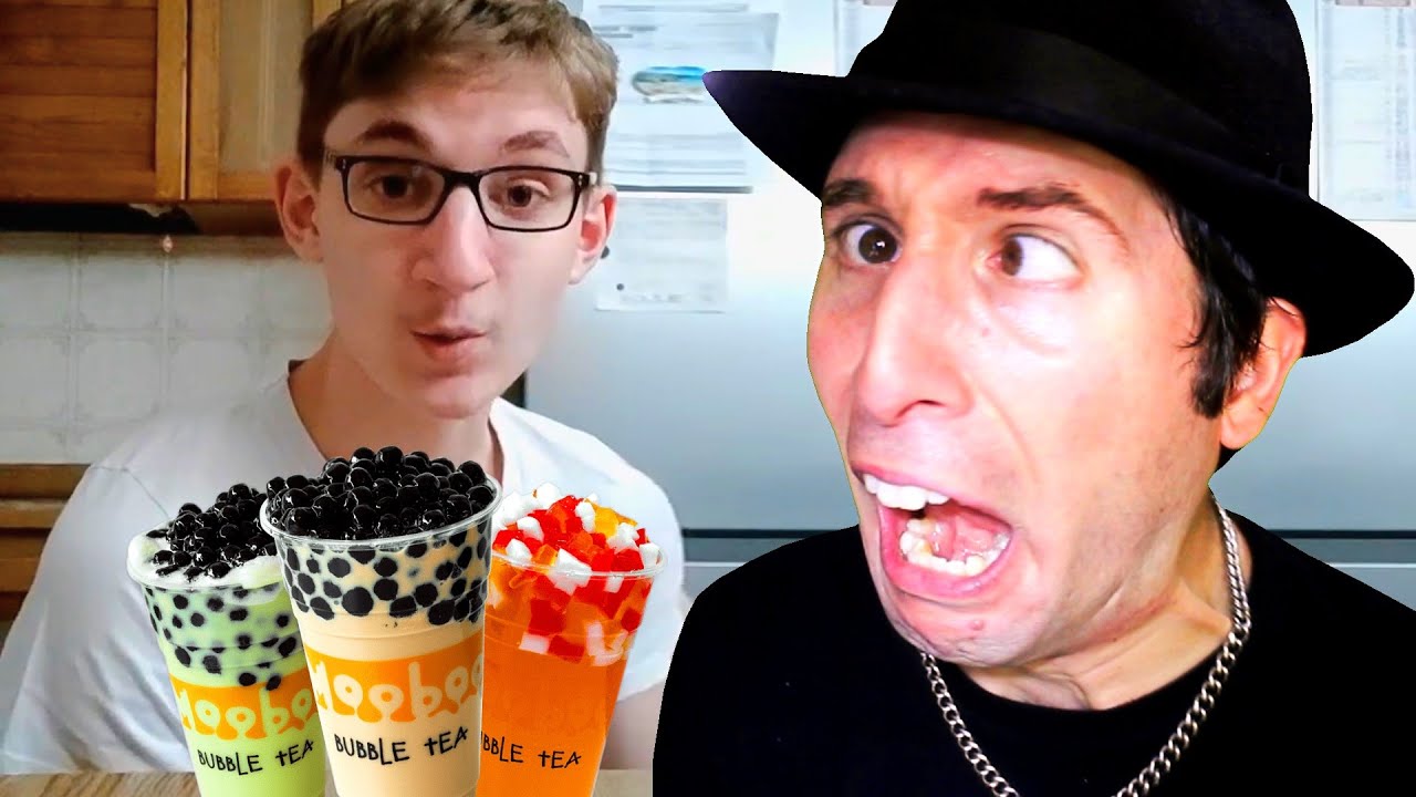 RAGAZZO BEVE BUBBLE TEA - PARODIA - Saga del Bubble Tea
