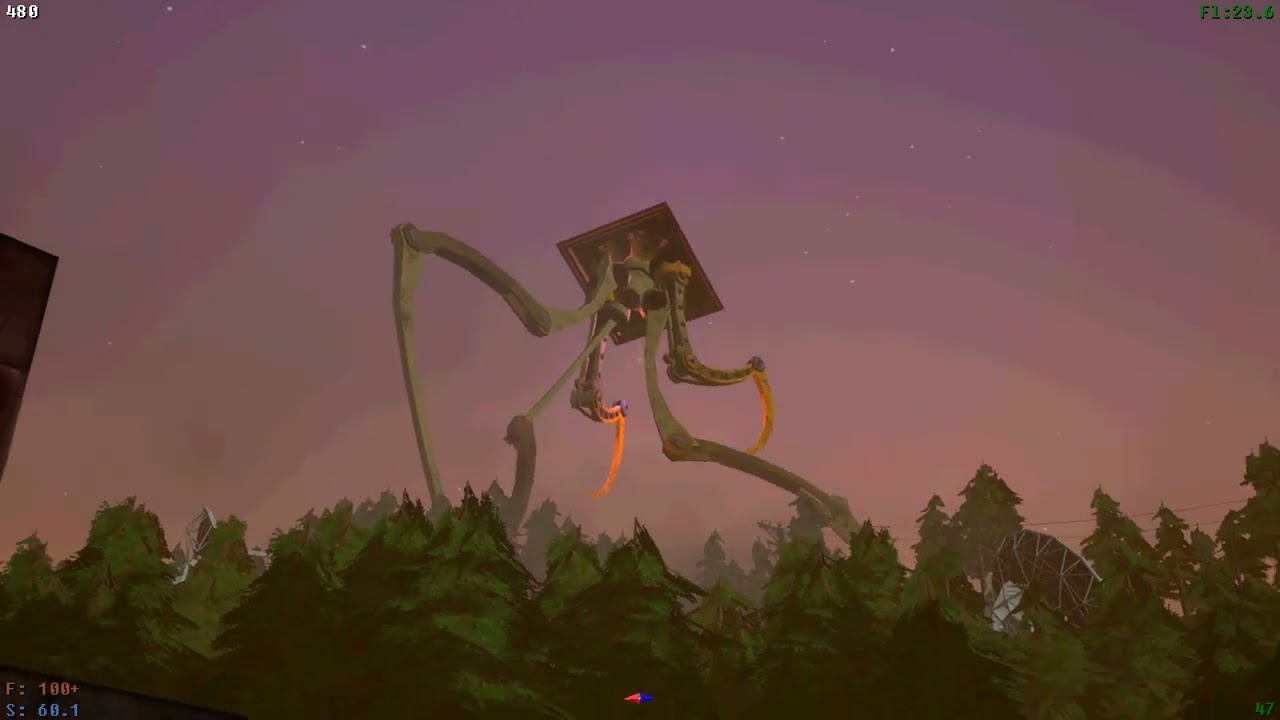 Evil monster pyramid creature