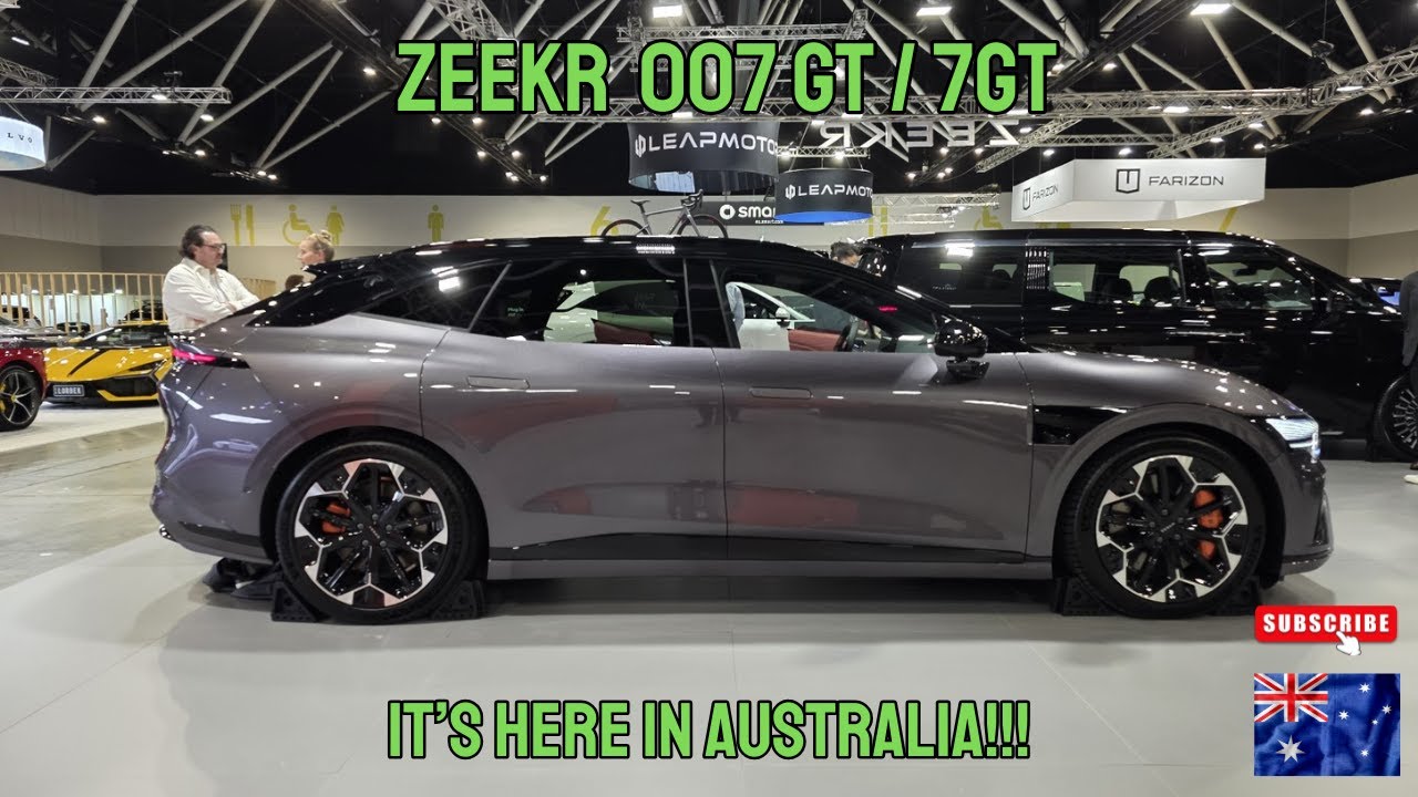 Это самый красивый электромобиль?! Zeekr 007 GT / 7GT на Международном автосалоне электромобилей ...