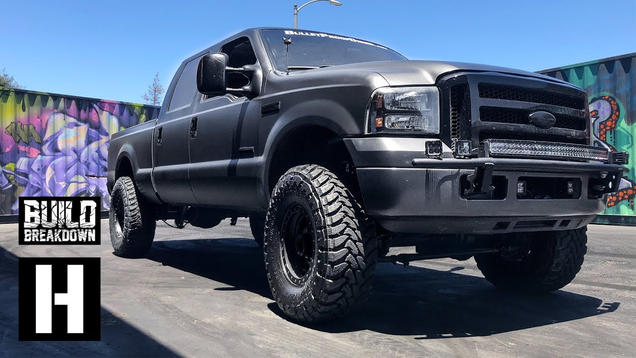 Is this 700HP Diesel Ford F-250 the BIGGEST vehicle to ever get Rowdy in our small lot?