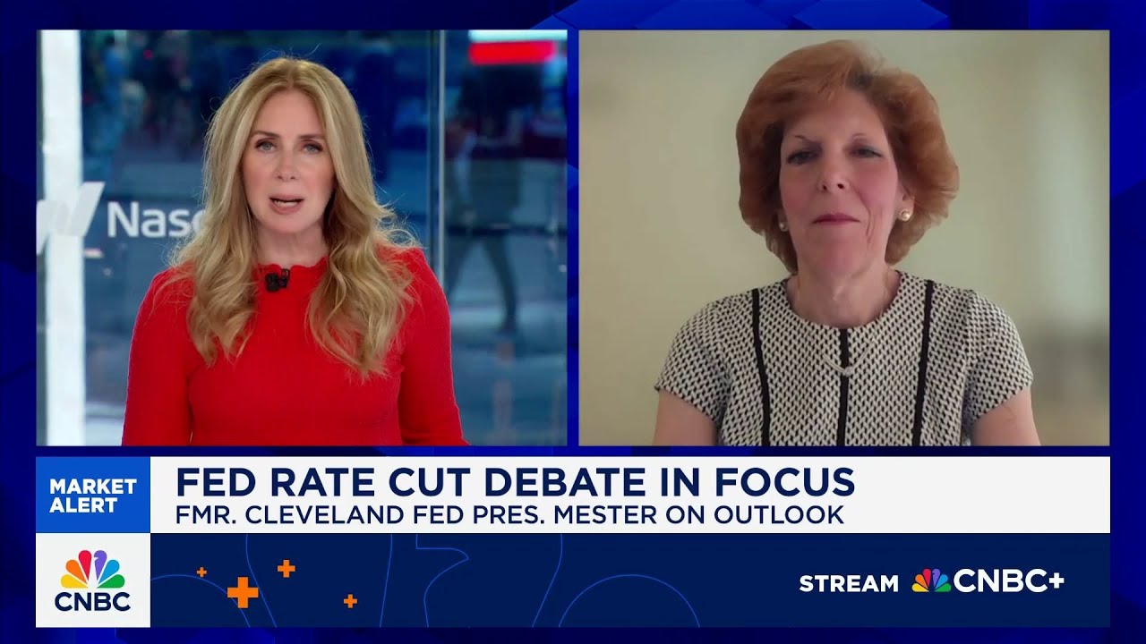 Former Cleveland Fed President Mester: The Fed should be waiting right now