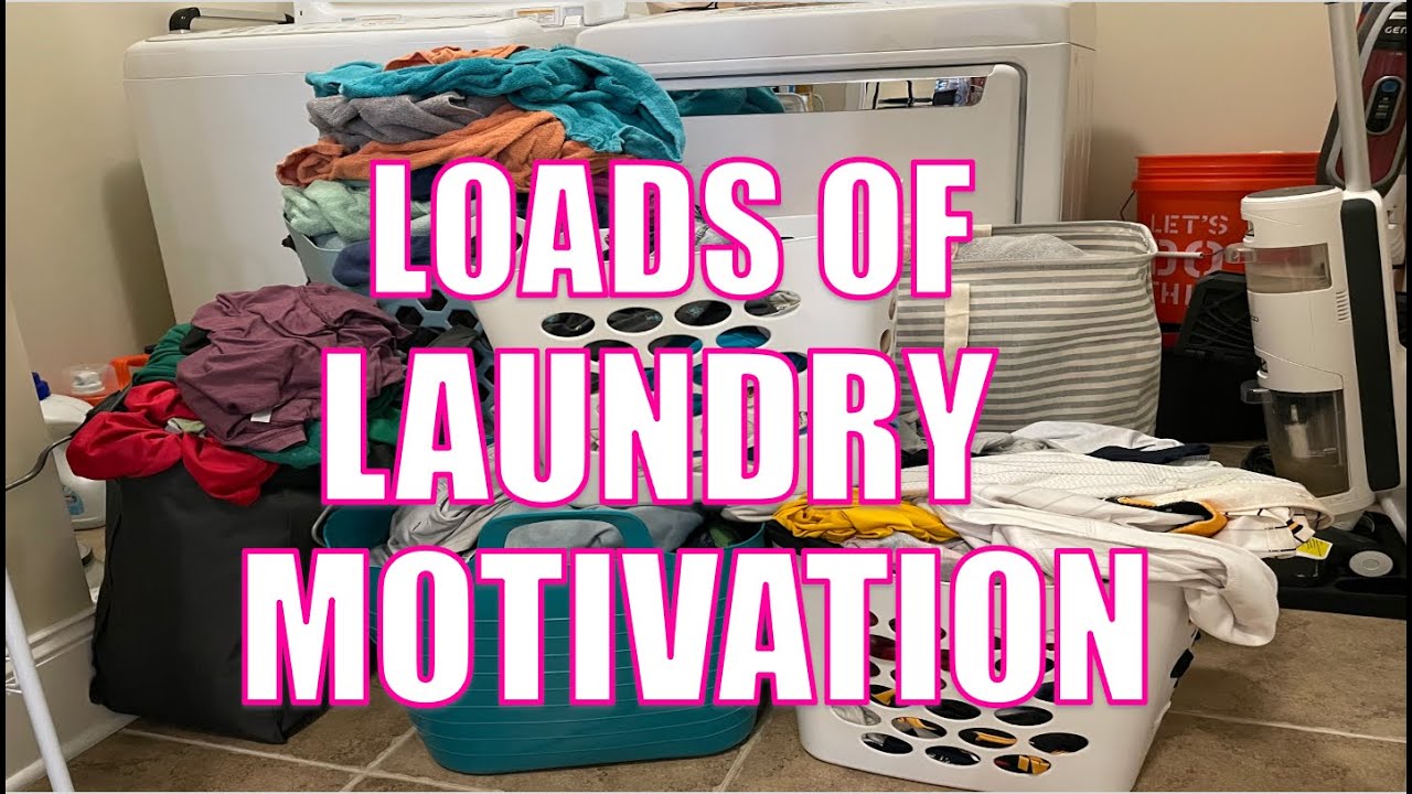 *NEW* LOADS OF LAUNDRY MOTIVATION 2025 | THREE DAYS OF LAUNDRY | FAMILY OF SIX | LAUNDRY ROUTINE