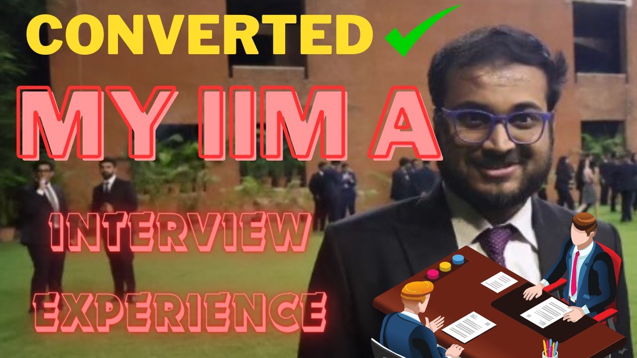 My IIM AHMEDABAD interview experience | What's the current temperature 🌡️