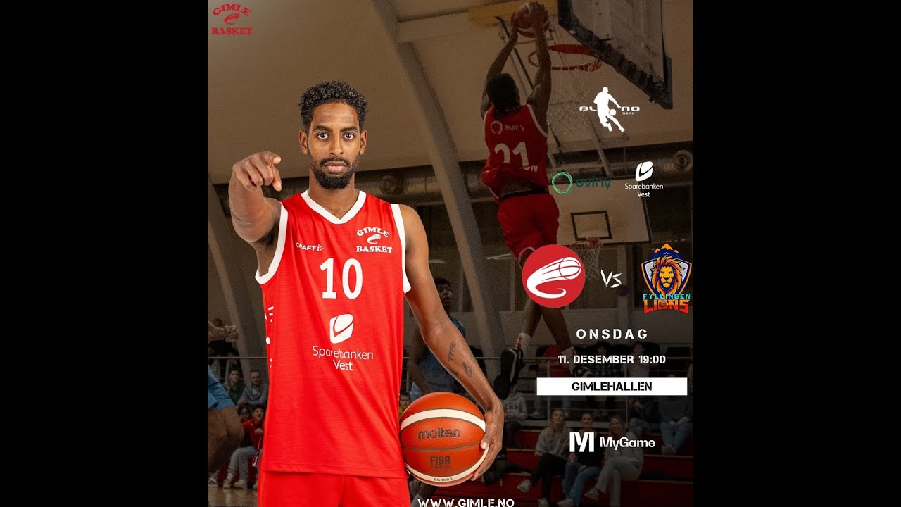 Gimle Basket - Fyllingen Lions | Highlights | 11.12.2024