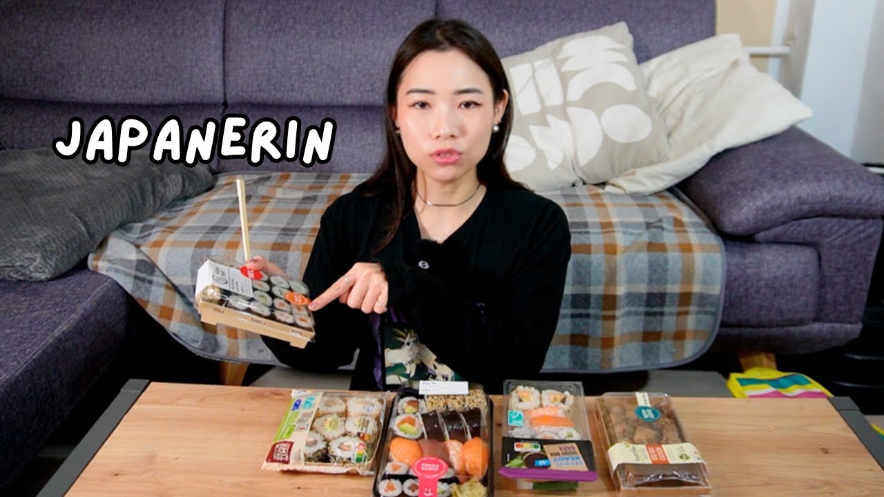 Japanerin bewertet japanisches Essen aus dem deutschen Supermarkt