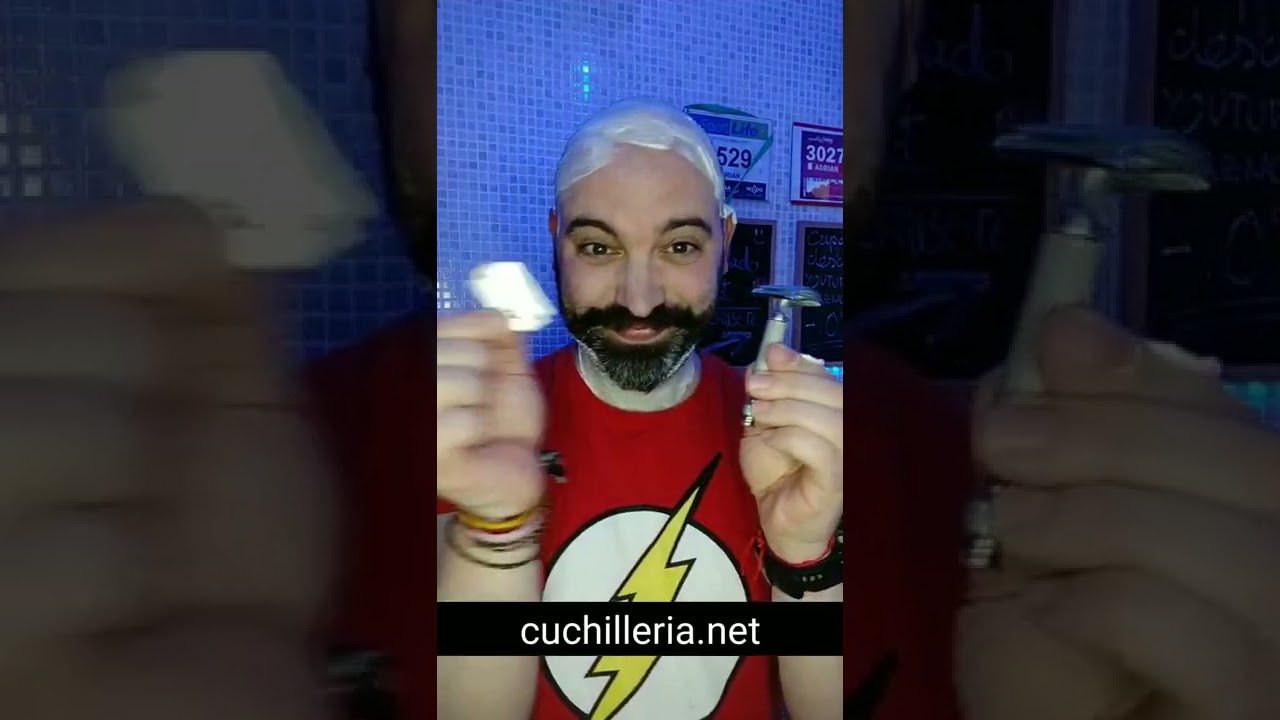 🔥 AFEITADO CLÁSICO EN 1 MINUTO