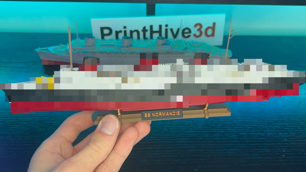 SS Normandie Unboxing and Review!