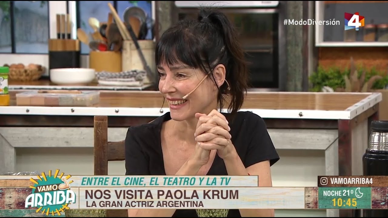 Vamo Arriba - La gran actriz argentina: Nos visita Paola Krum