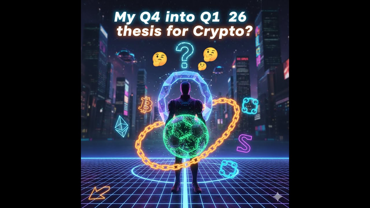 🚀 My Q4 2025 into Q1 2026 Crypto Thesis: The Chain, The Ball, and The Euphoria! ⚽⛓️