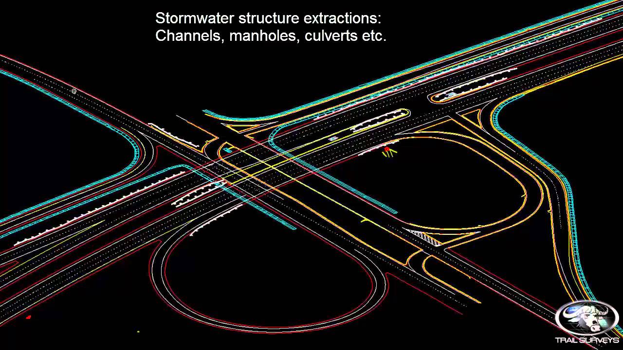Trail Surveys - 3D Laser Scanning and mapping of Road infrastructure