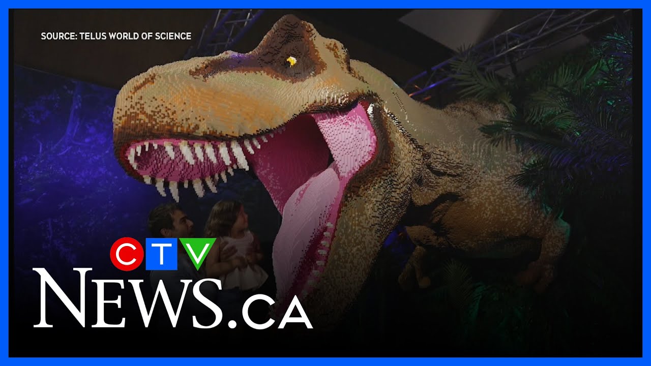 Jurassic World Lego exhibition coming to Telus World of Science Edmonton