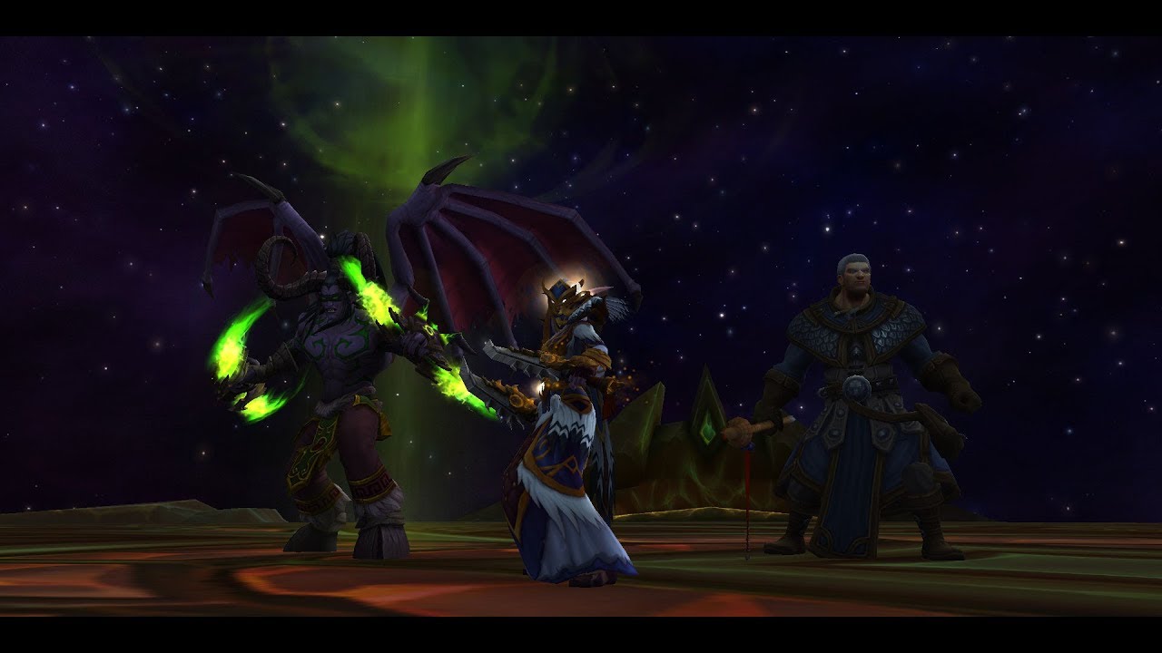 WoW Legion 7.3 - Heroic Kil'Jaeden - Feral Druid POV