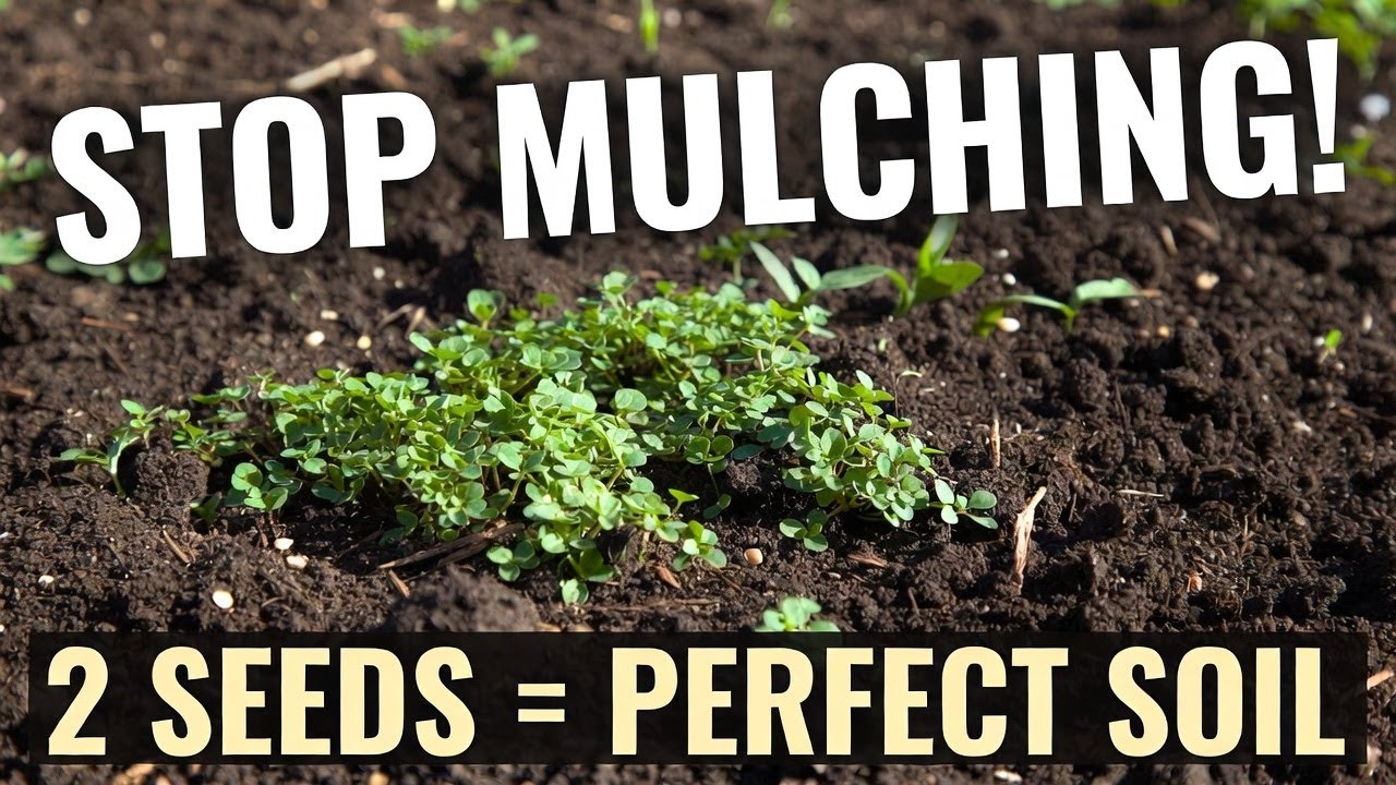 Forget Mulching Forever! These 2 Cover Crop Seeds Fix Soil, Kill Weeds & Transform Gardens FAST