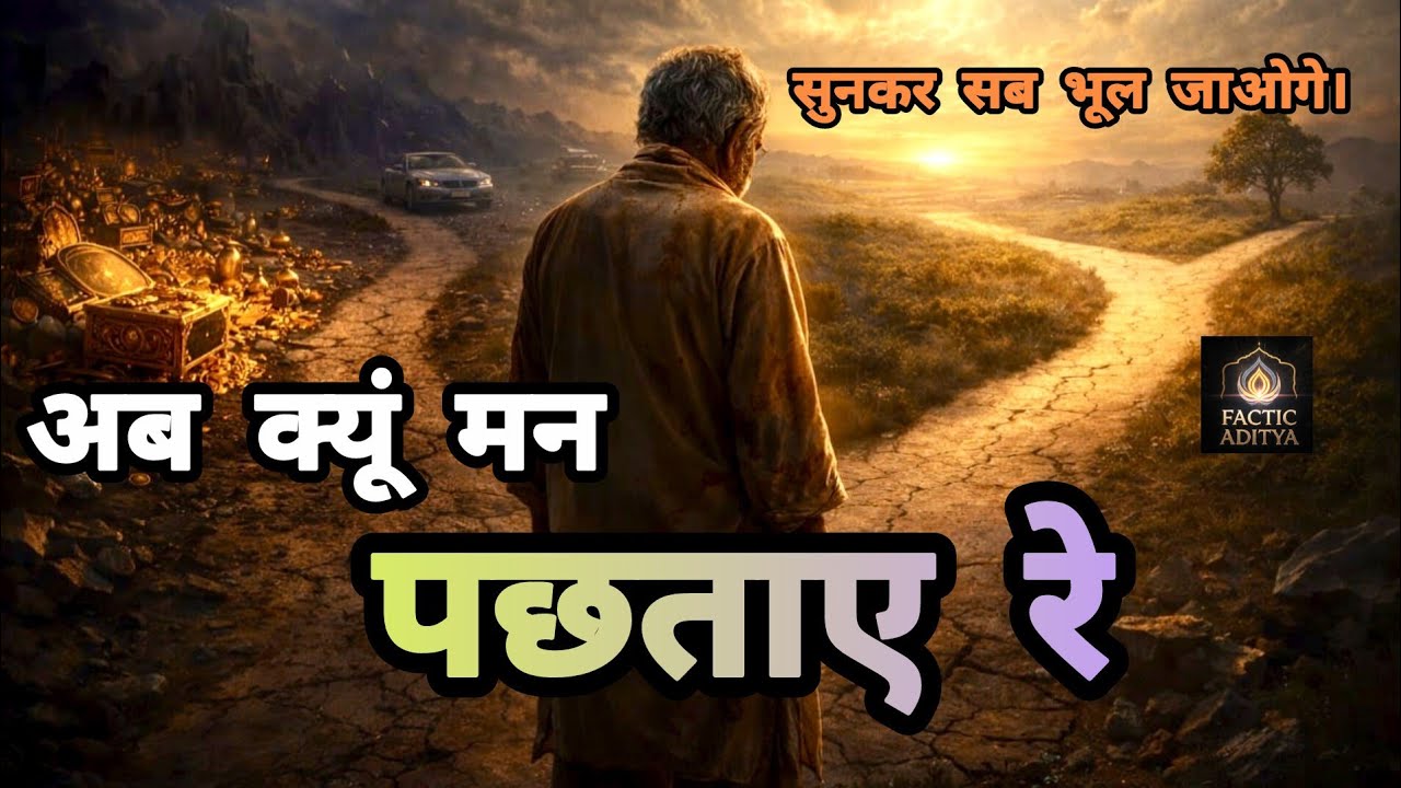 अब क्यूं मन पछताए रे। || Sad Hindi Bhajan #nirgun #hindibhajan @Kabirbhajansong 