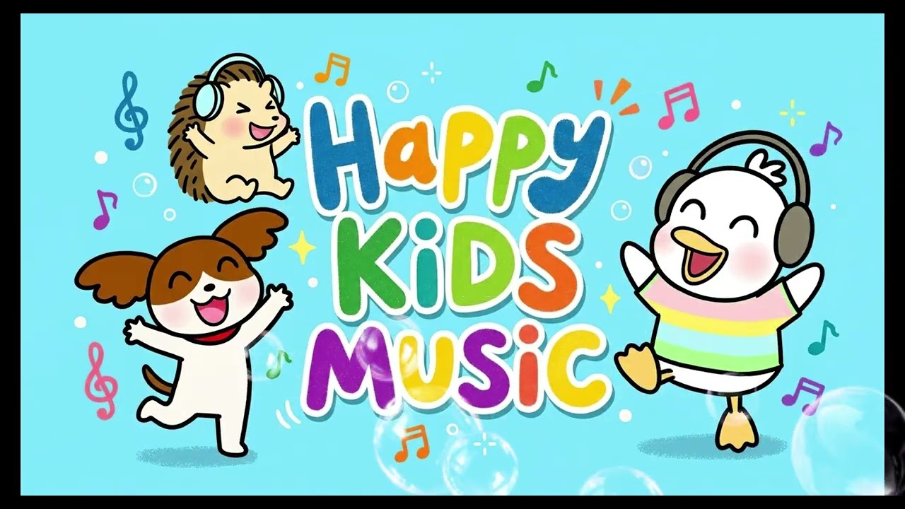 Happy Music for Playtime, Great for Babies & Toddlers | 1 Hour Happy Upbeat Morning Music for Kids