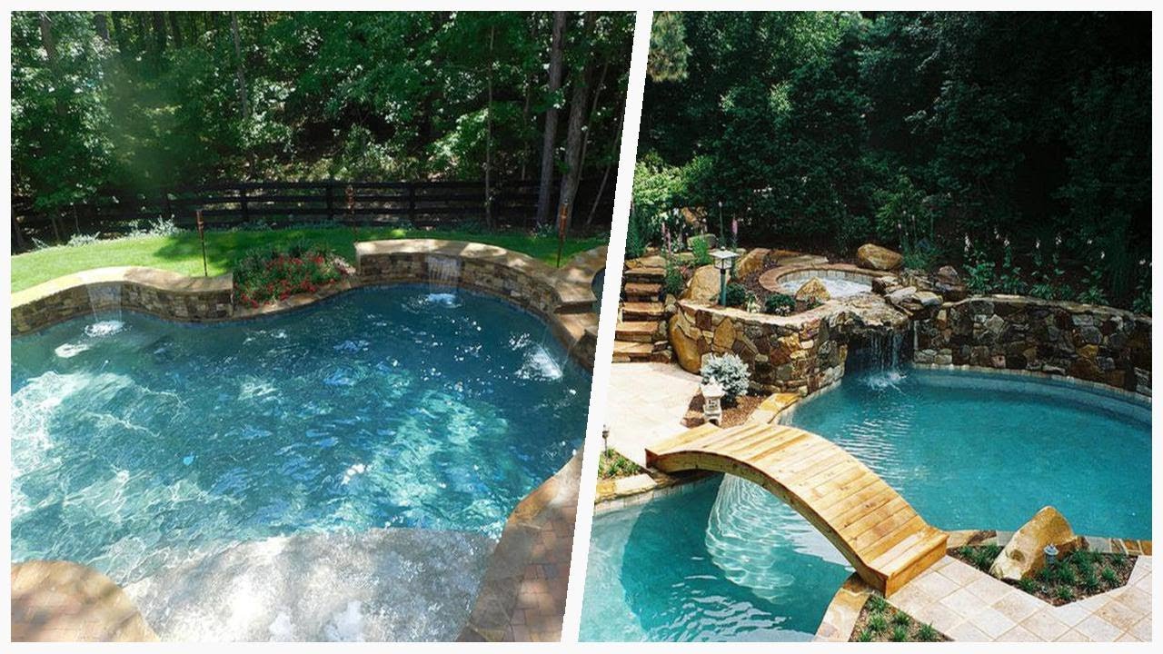 75 Mid-sized Rustic Pool Design Ideas You'll Love 🔴