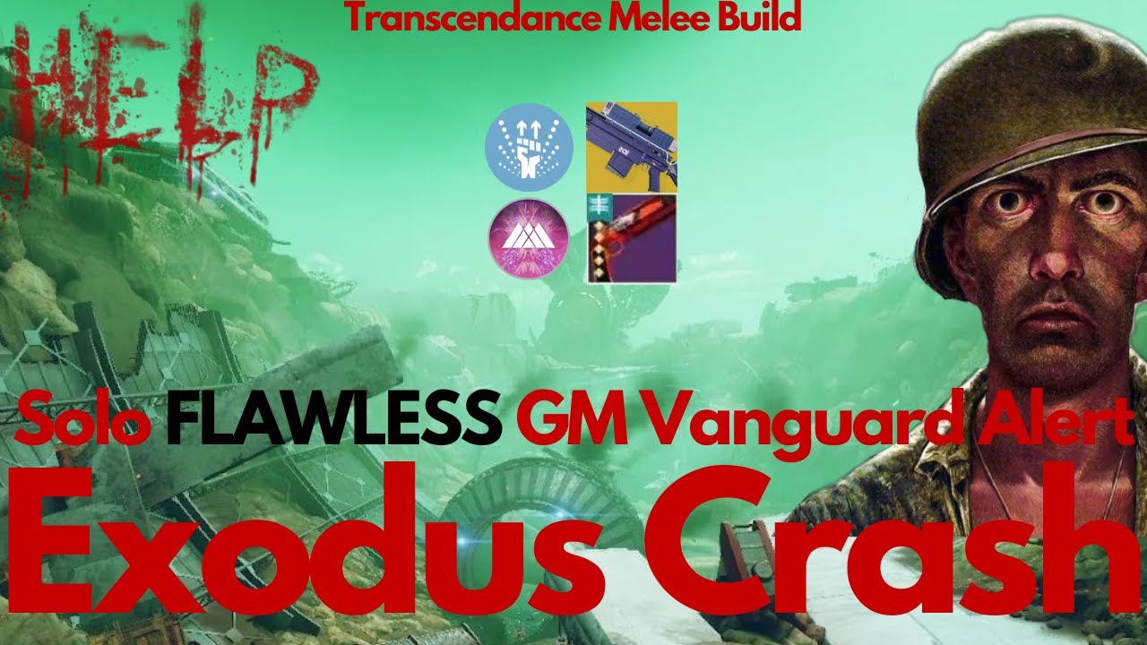 Destiny 2 SOLO FLAWLESS GRANDMASTER VANGUARD ALERT - Exodus Crash