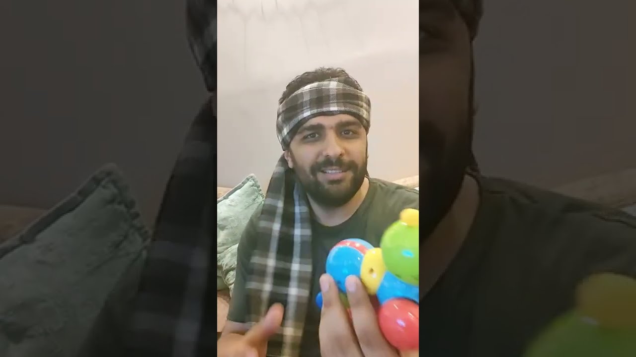 لما أختك تسيب عيالها معاك شوية 😂