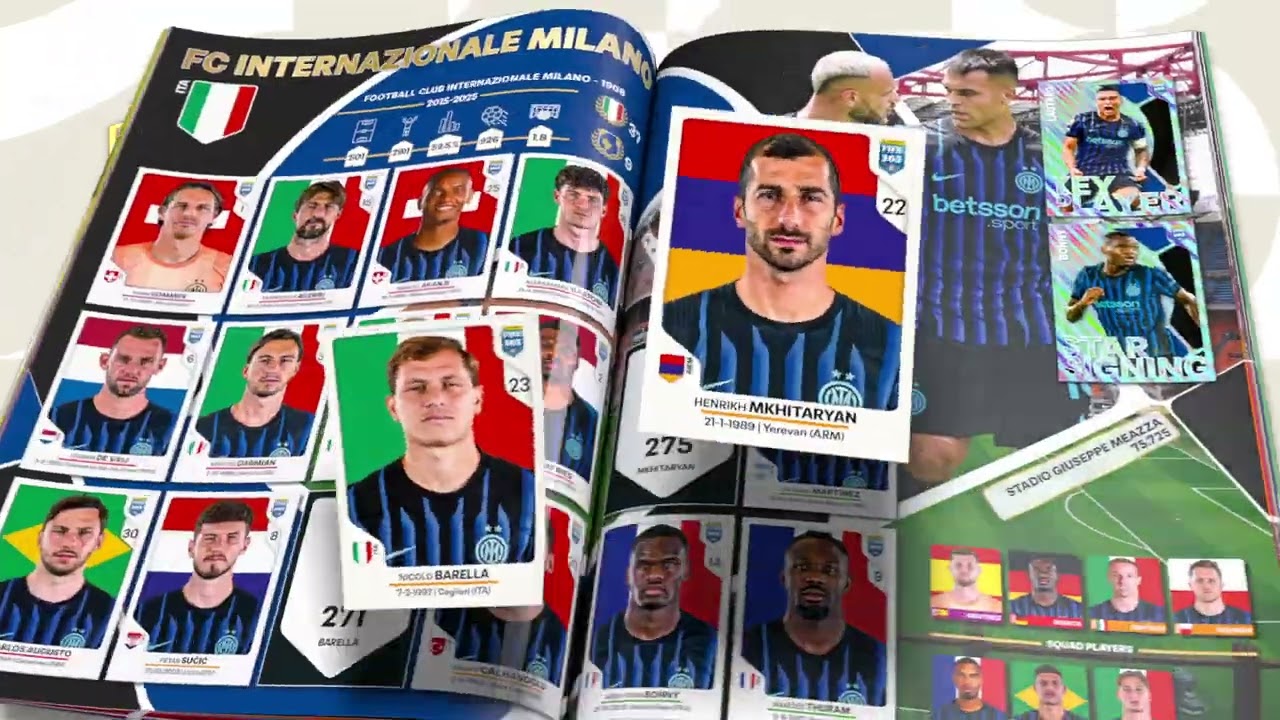 PANINI FIFA 365 Official Stickers Collection 2026 - Hungary
