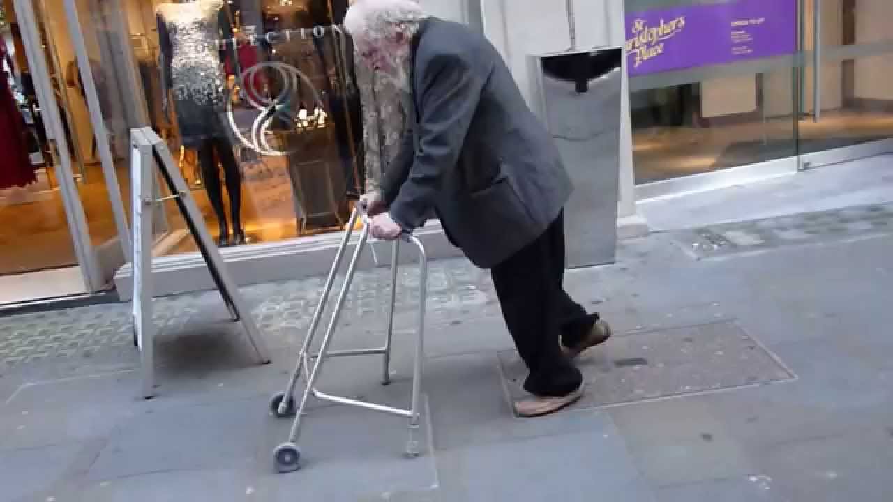 Old Man Walking FAIL