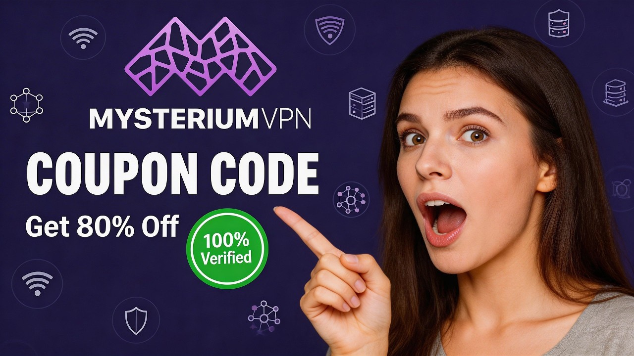 💎 Mysterium VPN Coupon Code - Get FREE Node Hosting!