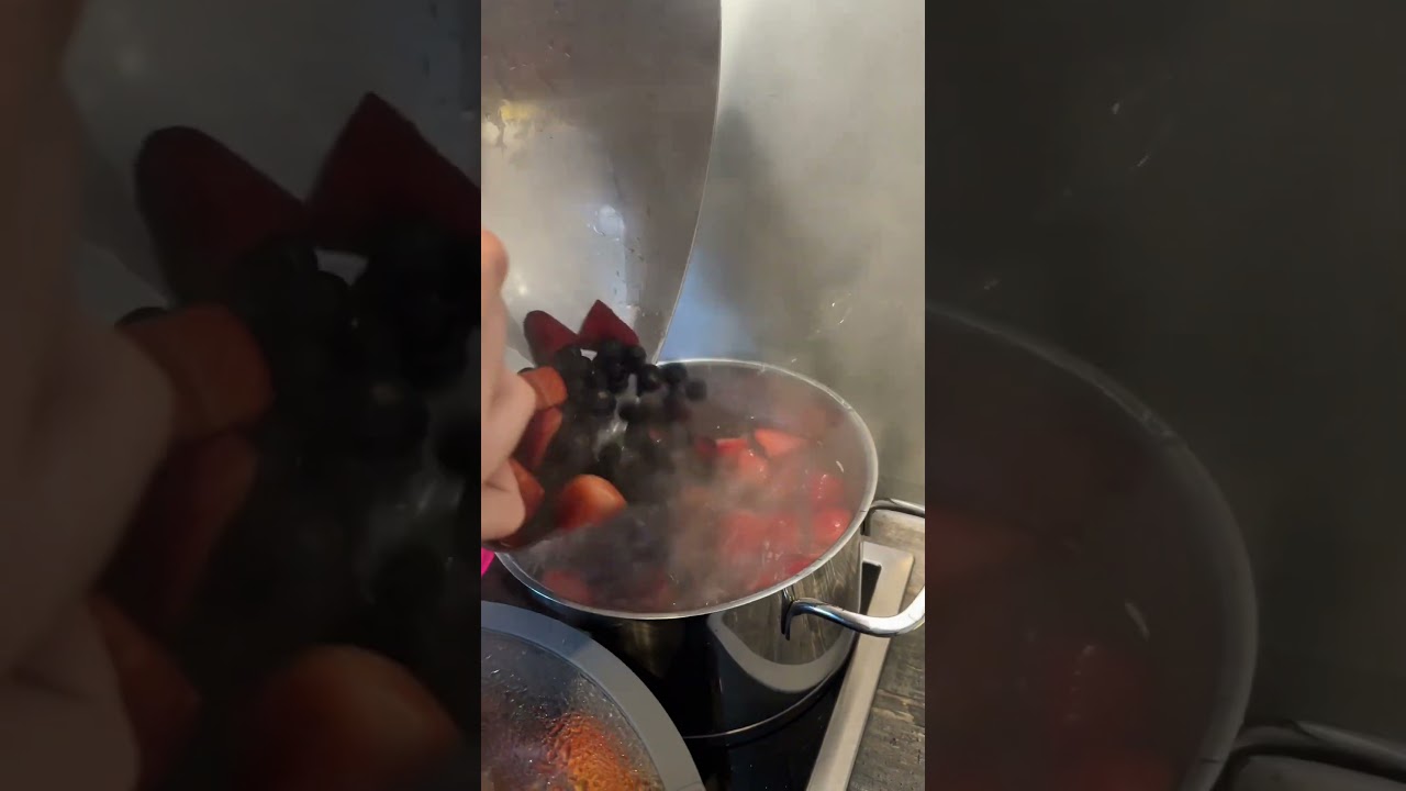 Beeren Kompott für Ramadan 