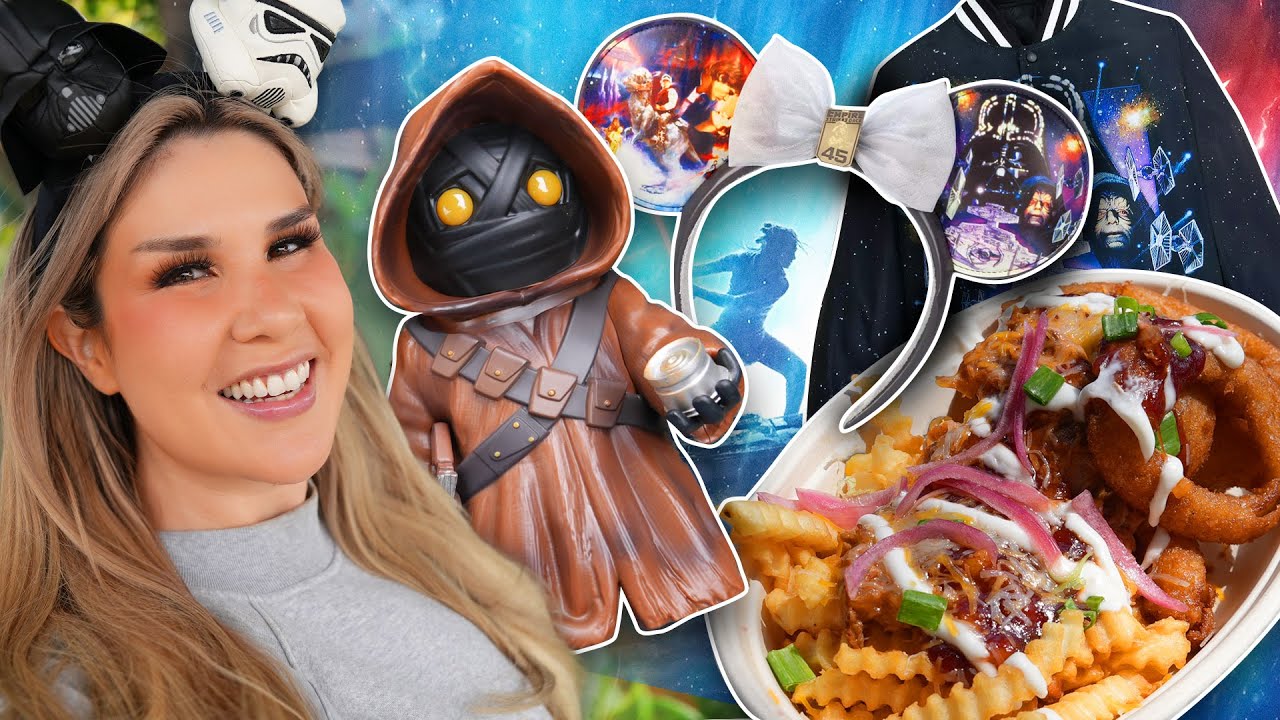 STAR WARS DAY! ⚡️ Merch, Mystery Pin Unboxing & Haul! Disneyland Vlog 2025