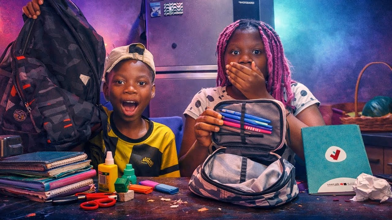 Tudo que sobrou do nosso material escolar de 2025