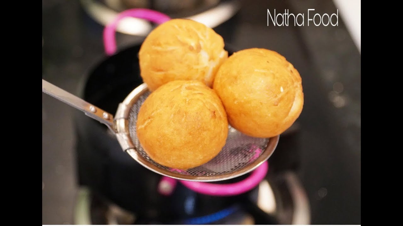 Bánh bao chiên, vỏ giòn bên trong mềm xốp ngon ơi là ngon nè || Natha Food