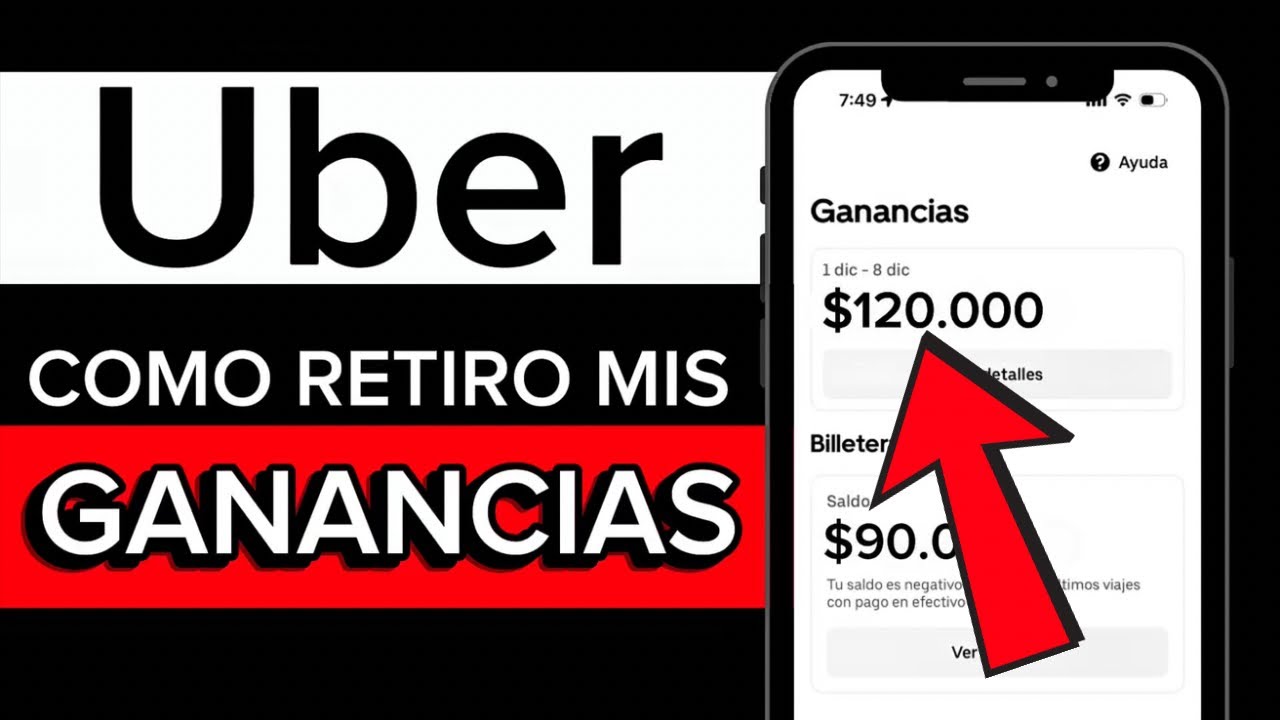 ✅Como Retirar mis Ganancias de UBER (Actualizado)
