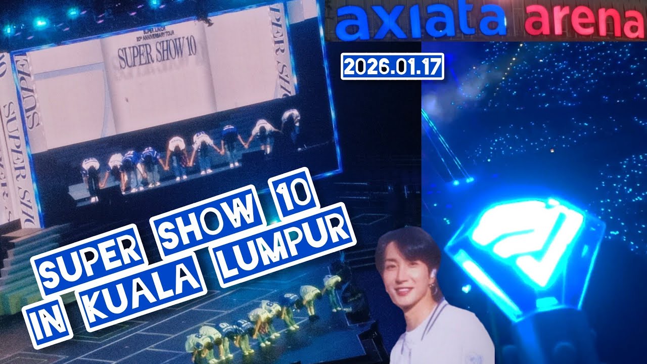 [Fancam] 26.01.17 Super Show 10 | 20th Anniversary Tour in Kuala Lumpur