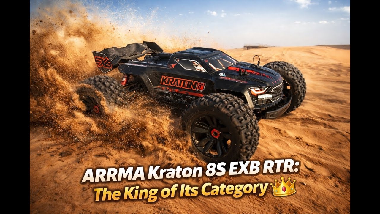 ARRMA Kraton 8S EXB RTR: The King of Its Category 👑
