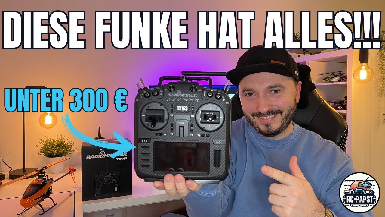 DIE perfekte Funke für Fluggeräte? | Radiomaster TX16S MAX Unboxing & Firmware Update
