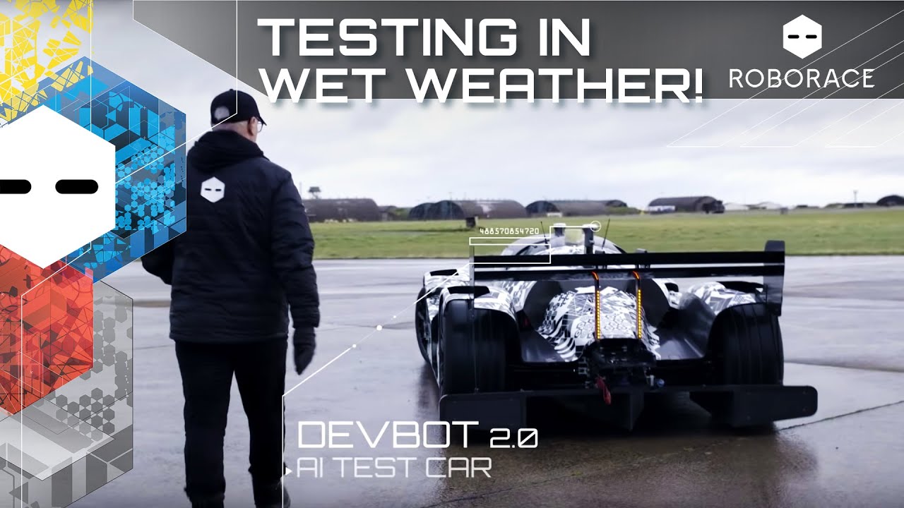 Driving autonomously in stormy weather | Roborace